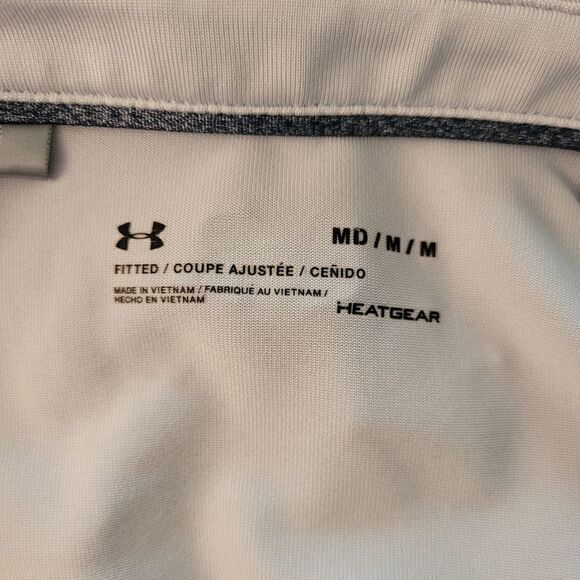 Under Armour gray collared golf shirt - Picture 4 of 4